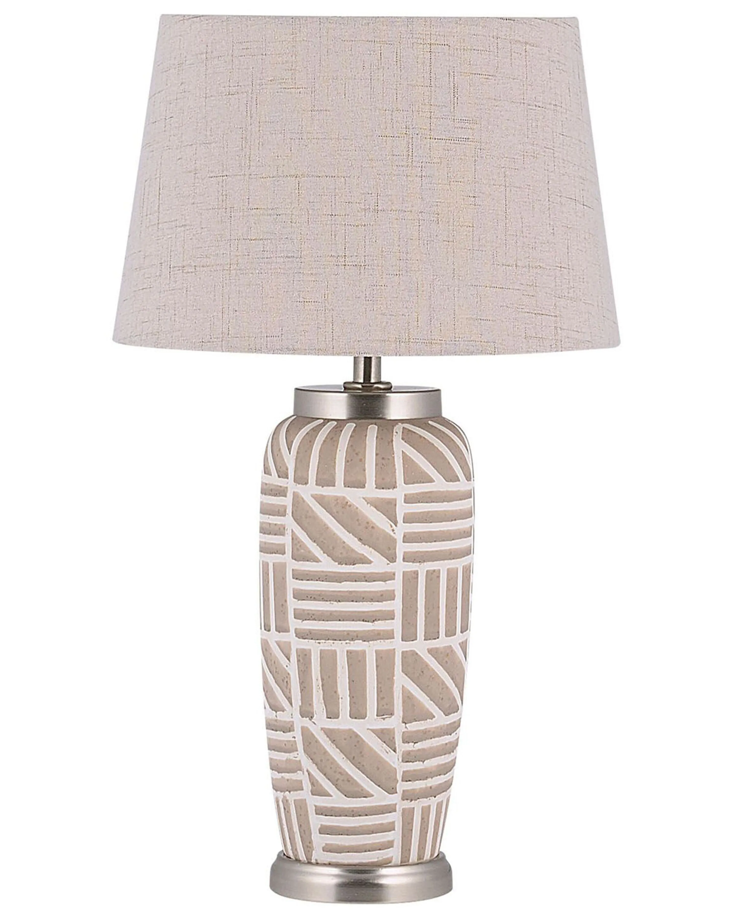 Tafellamp TRAISEN Keramiek Beige
