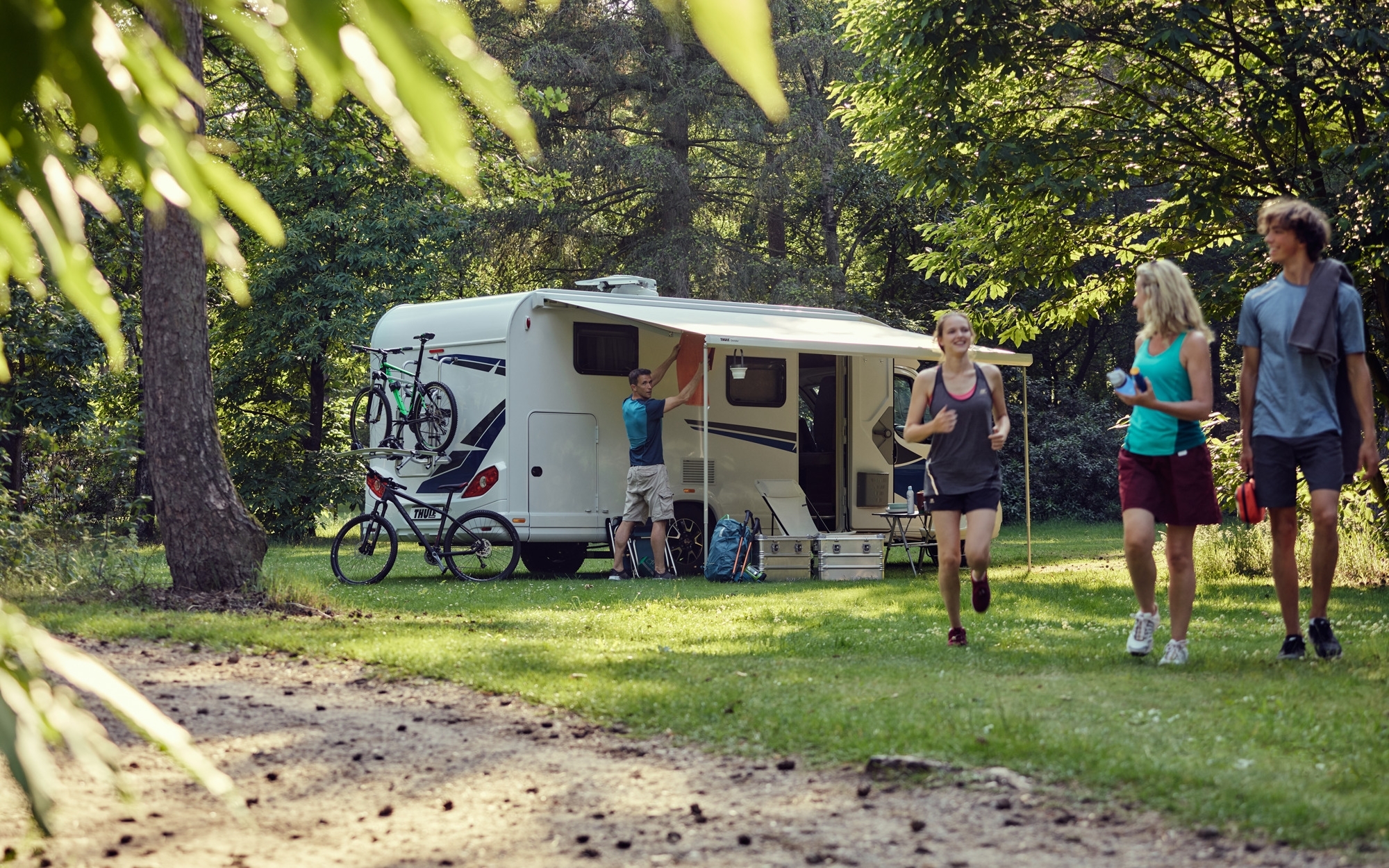 Thule Wandmarkise Omnistor 5200 450 cm (Eloxiert / Mystic Grau)