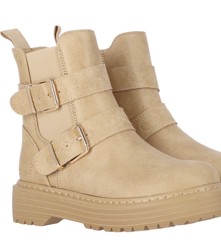 Botas infantis Chika10 Suíça 09 bege