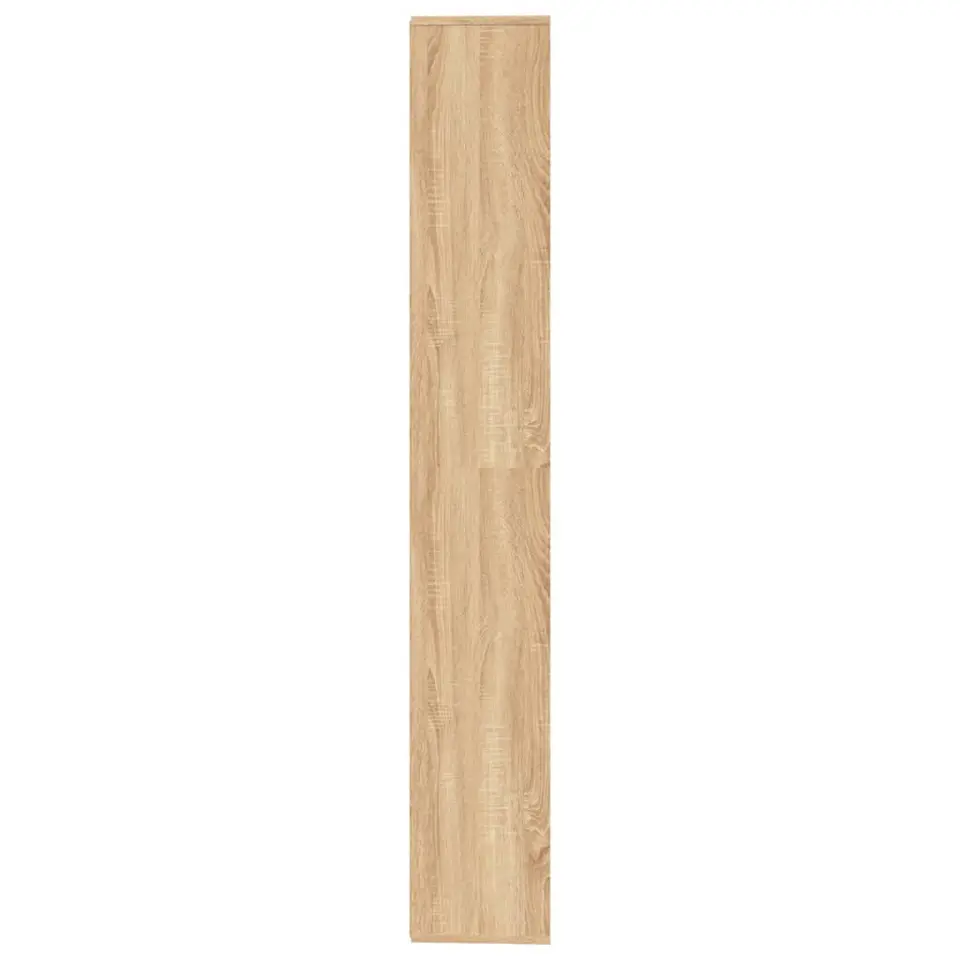 vidaXL - Boekenkast - Bruin - Bewerkt hout
