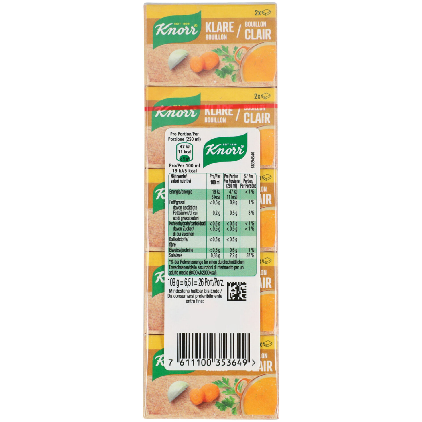 Knorr Dadi Minestra Chiara 5 Stück
