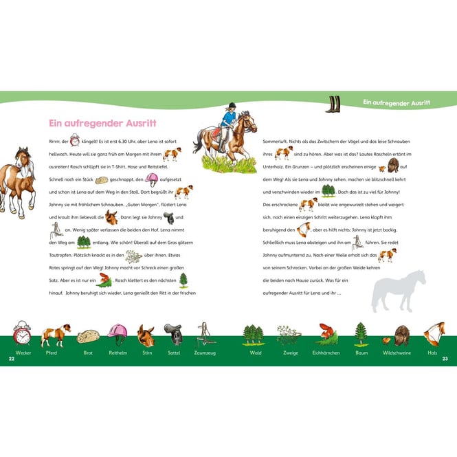 WAS IST WAS - Junior - Mitmach-Heft - Pferde und Ponys