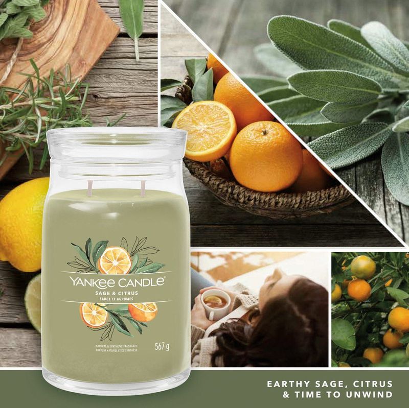 Yankee Candle - Sage & Citrus - Signature Large Jar