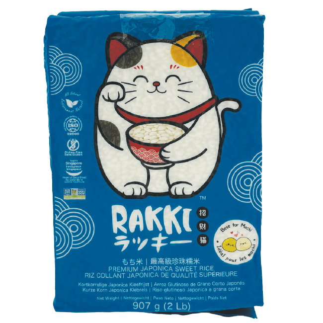 Rakki Premium Japonica Zoete Rijst 907g