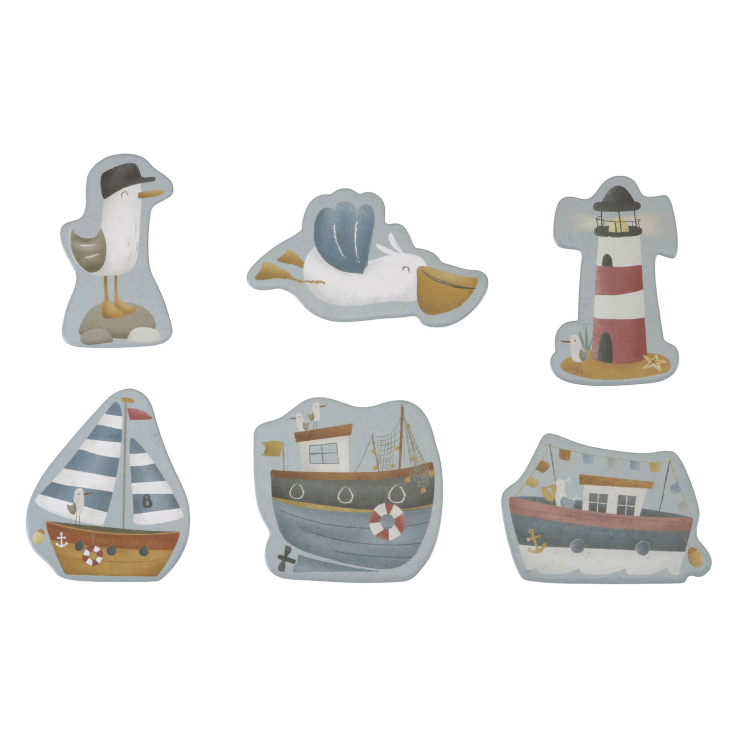 Little Dutch Vormenpuzzels Sailors Bay 6in1 FSC