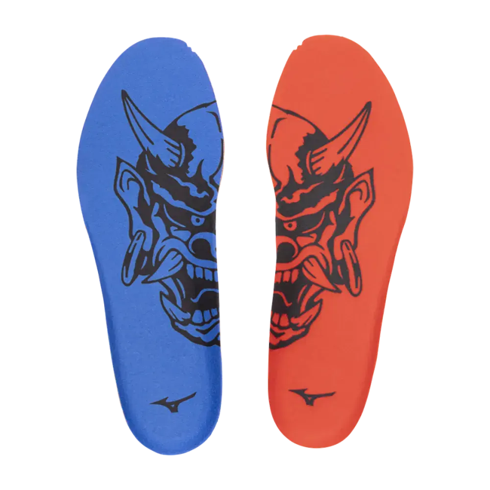 Mizuno Wave Rider 28 Hardloopschoenen Rood/Wit/Blauw Heren