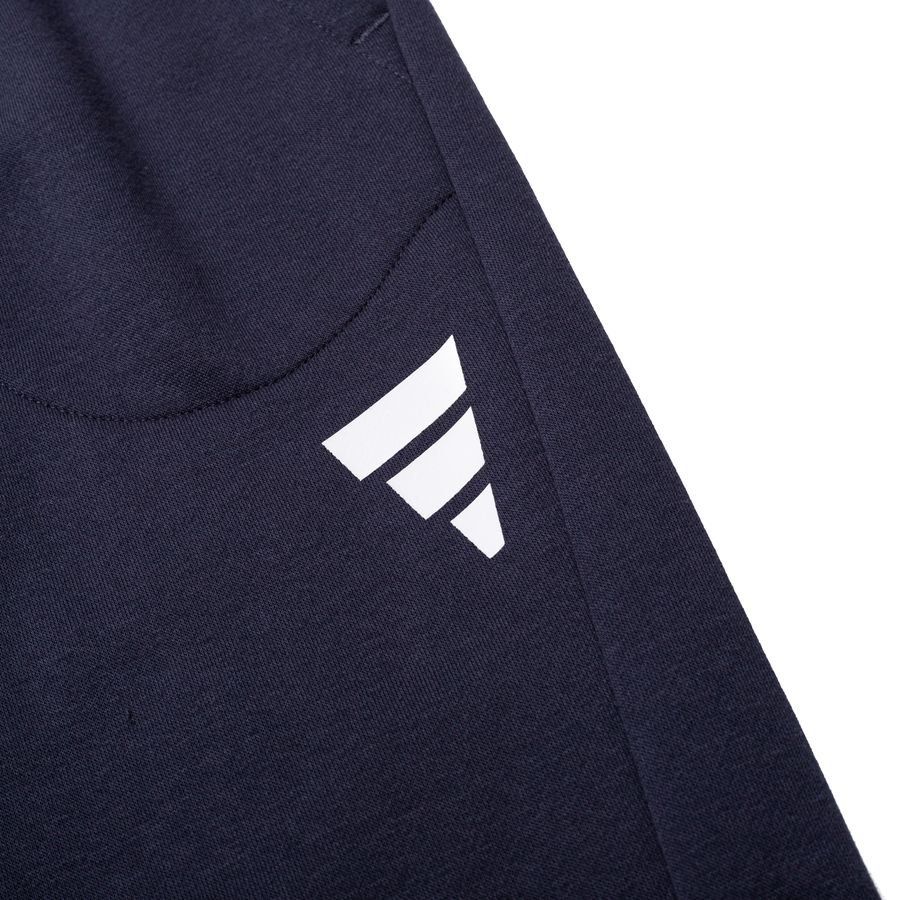 adidas Bas de Survêtement Fleece - Bleu Marine/Blanc Enfant