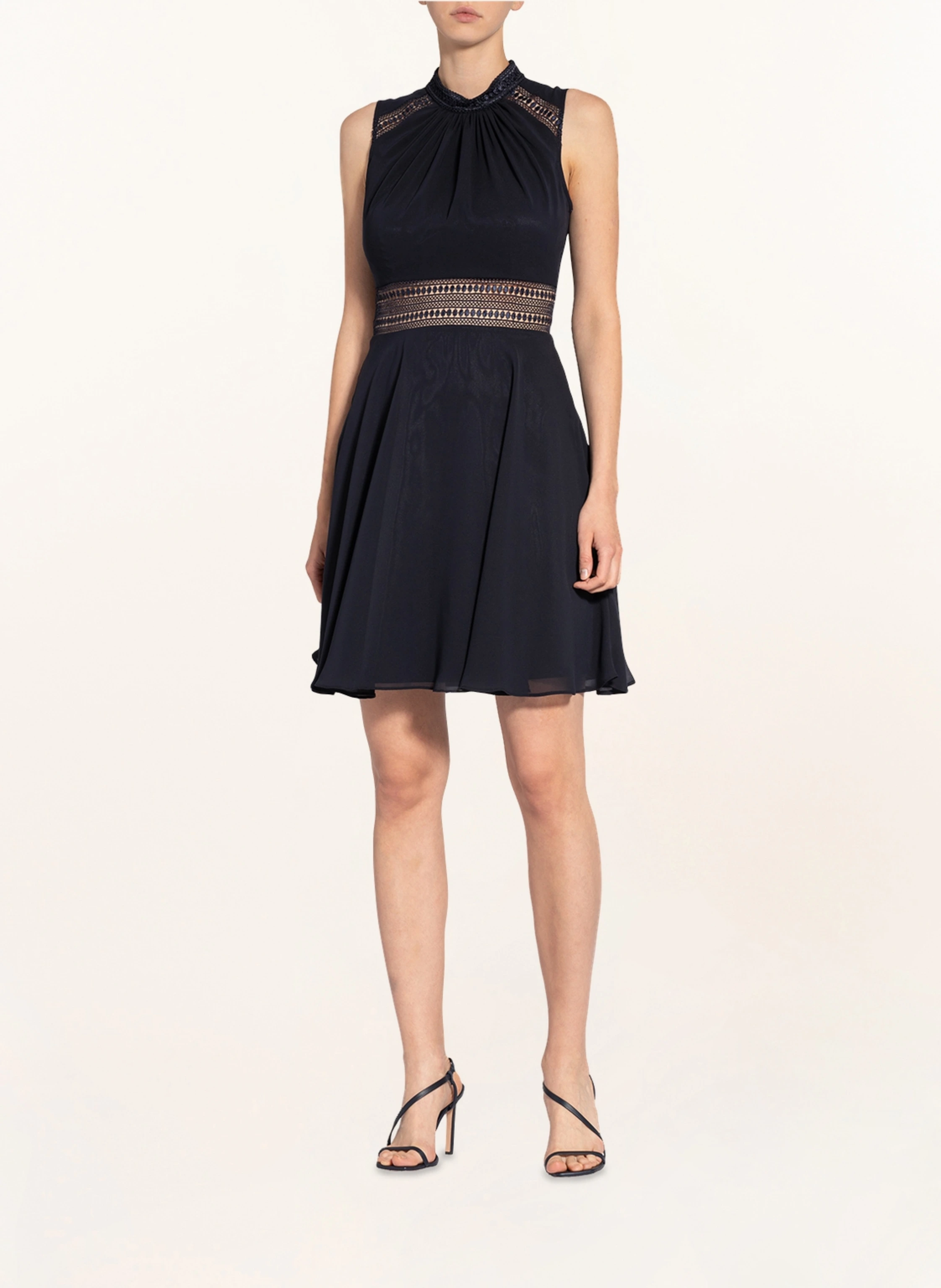 VM Vera Mont Cocktailkleid mit Spitzenbesatz