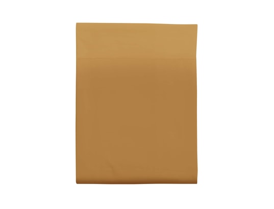 TERRE DE NUIT - Drap plat curry 100% coton biologique 270x310 cm
