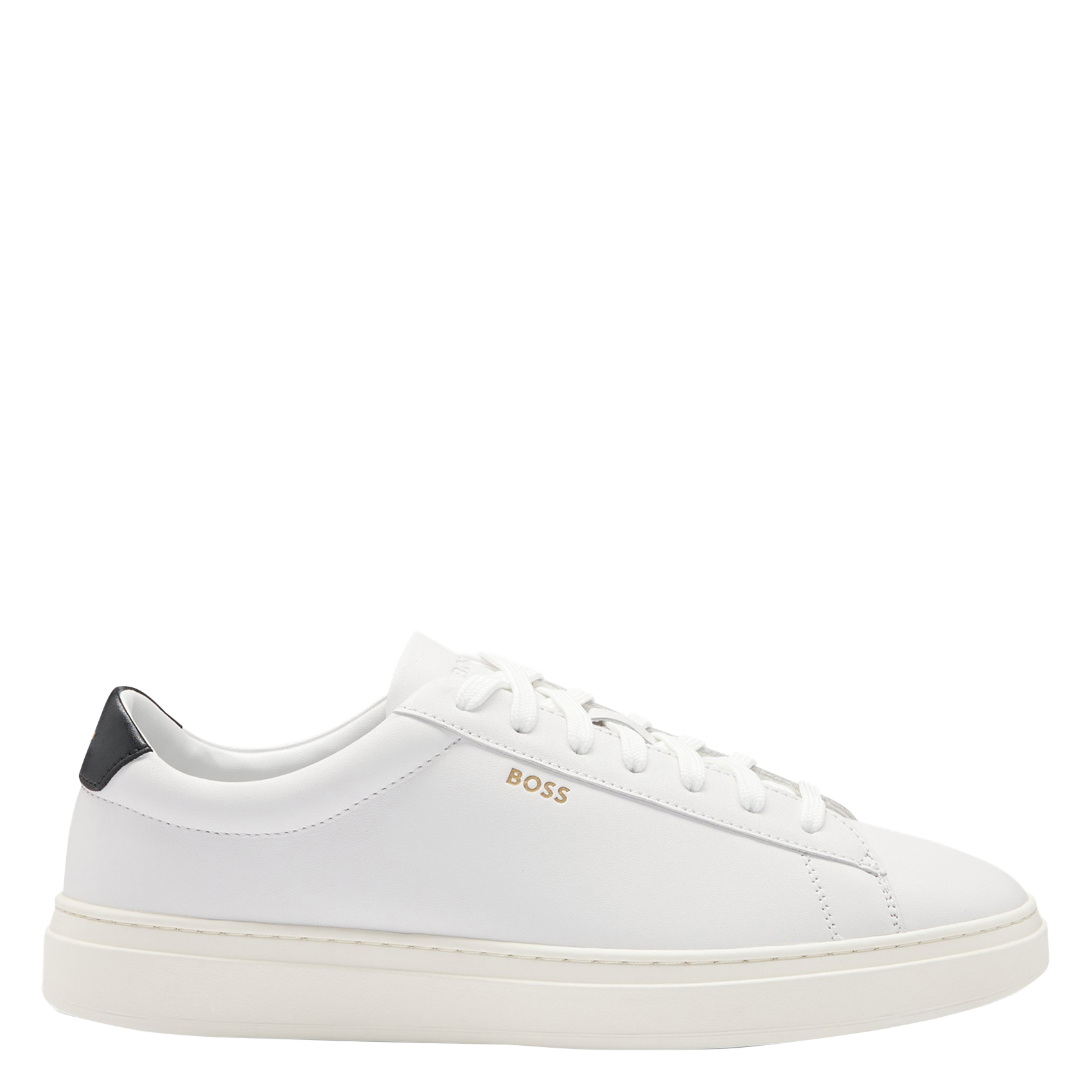 Baskets basses en cuir | Beige