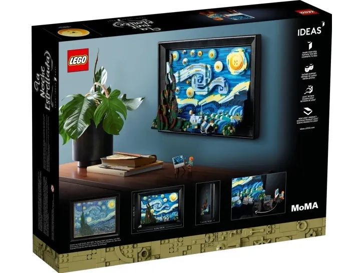 LEGO Ideas 21333 Vincent van Gogh – Stjernenatten