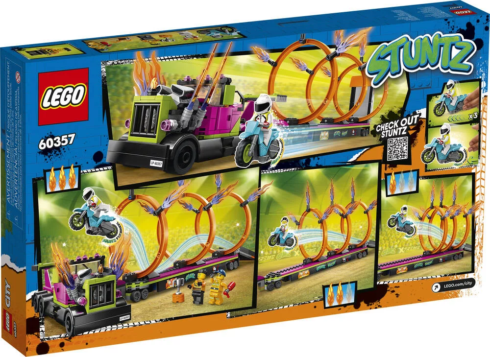 LEGO®CITY 60357 - LE DEFI DE CASCADE - LES CERCLES DE FEU