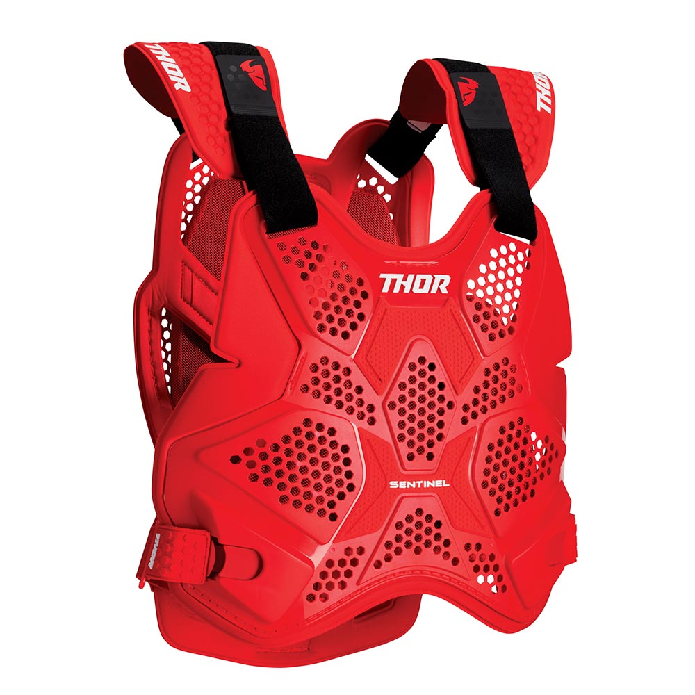 Thor Motocross - Pare-pierres Sentinel Pro Rouge