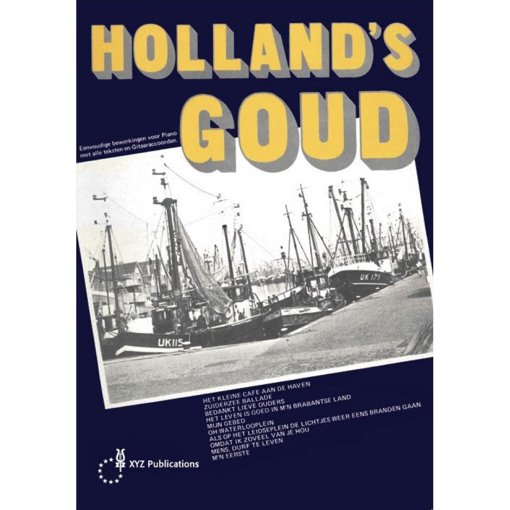 XYZ Uitgeverij Hollands Goud songboek