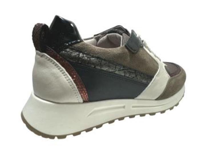AQA Shoes A8615 bruin combi