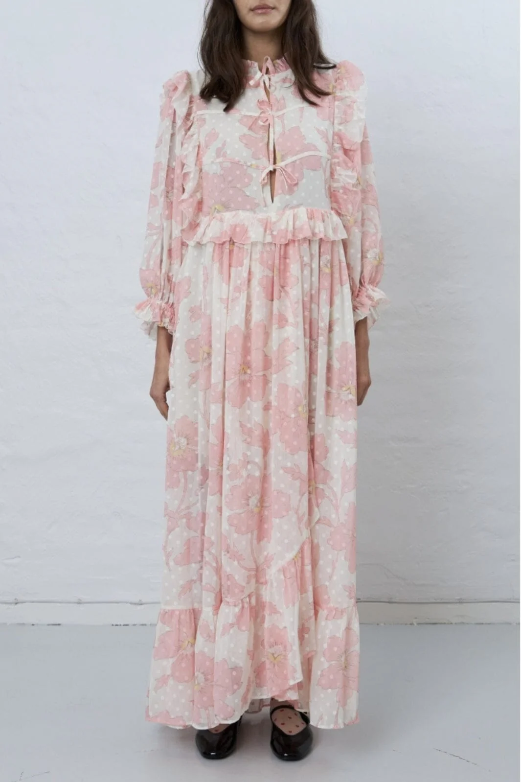 Stella Nova Maxi Chiffon Printed Dress