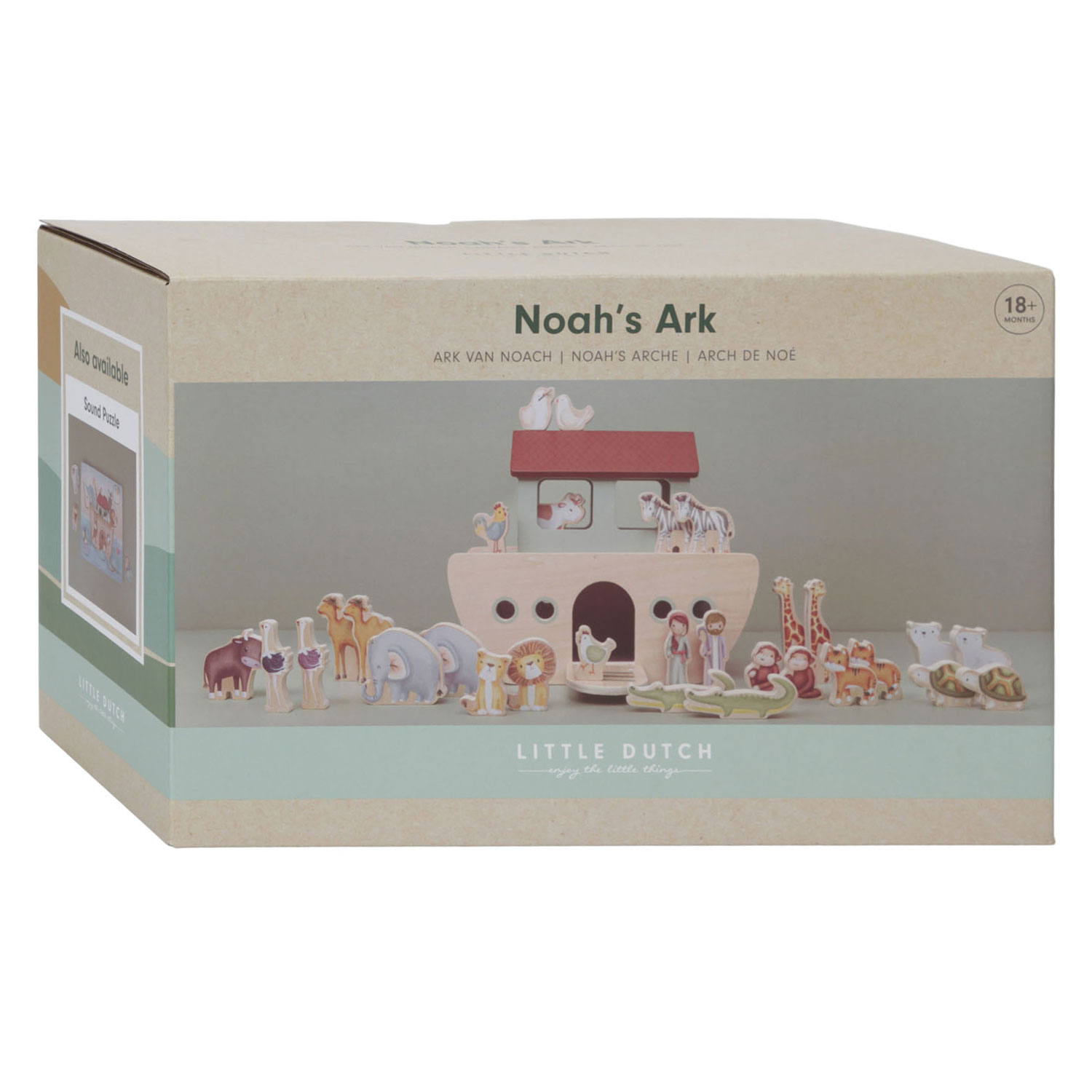 Little Dutch Houten Ark van Noach FSC Speelset