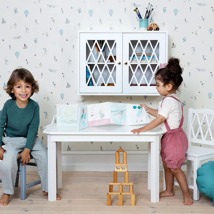 Cam Cam Copenhagen - Harlequin Kindertisch, weiss