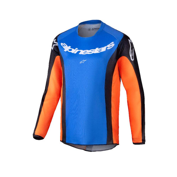 Alpinestars - Maillot enfant Youth Racer Melt Orange / Bleu / Noir