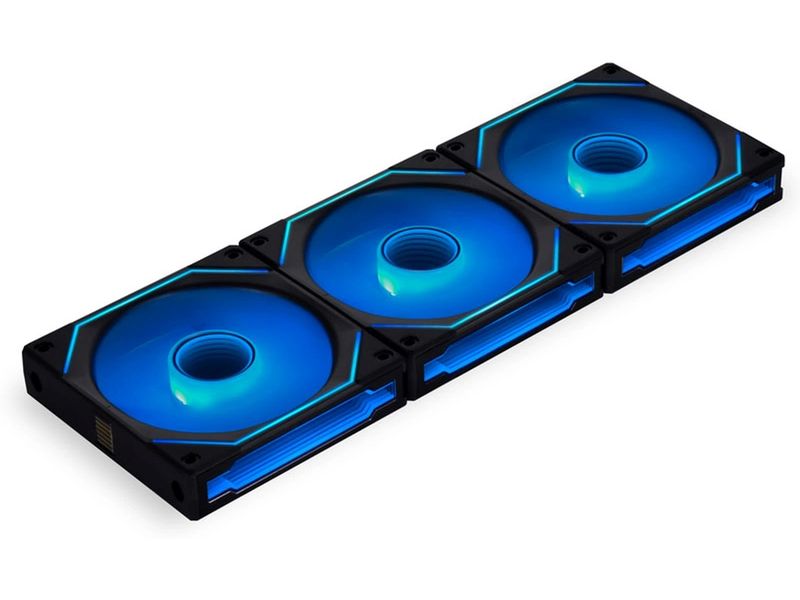 Lian Li PC-Lüfter Uni Fan SL-Infinity Schwarz 3-er Pack 120 mm ARGB PWM Lüfter
