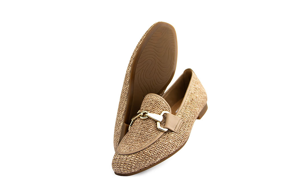 Gabor Loafer Sand Steppa Raffia