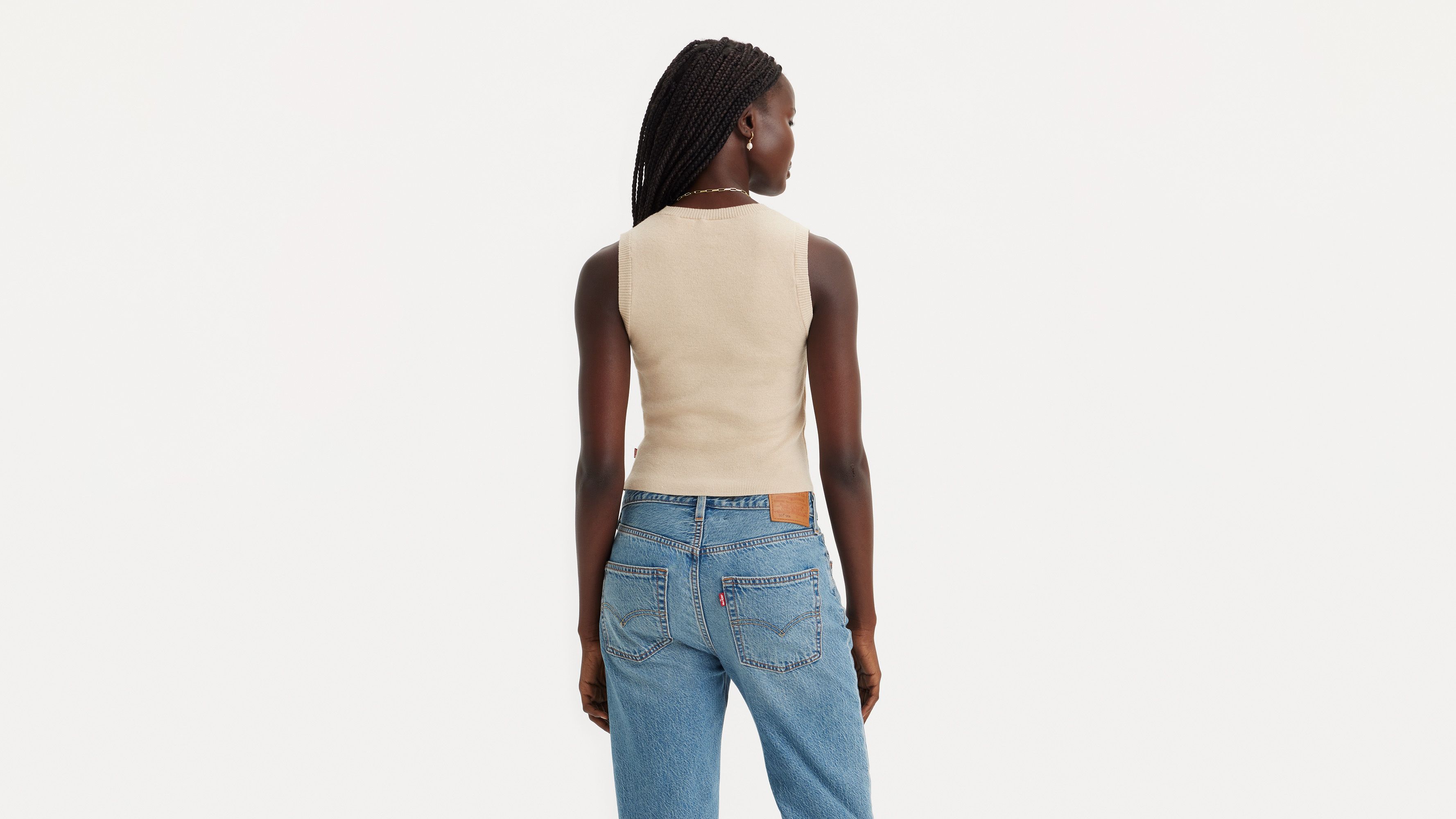 Tulip Tank Top - Brazilian Sand - Beige