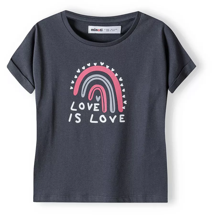 MINOTI T-Shirt Dunkelgrau