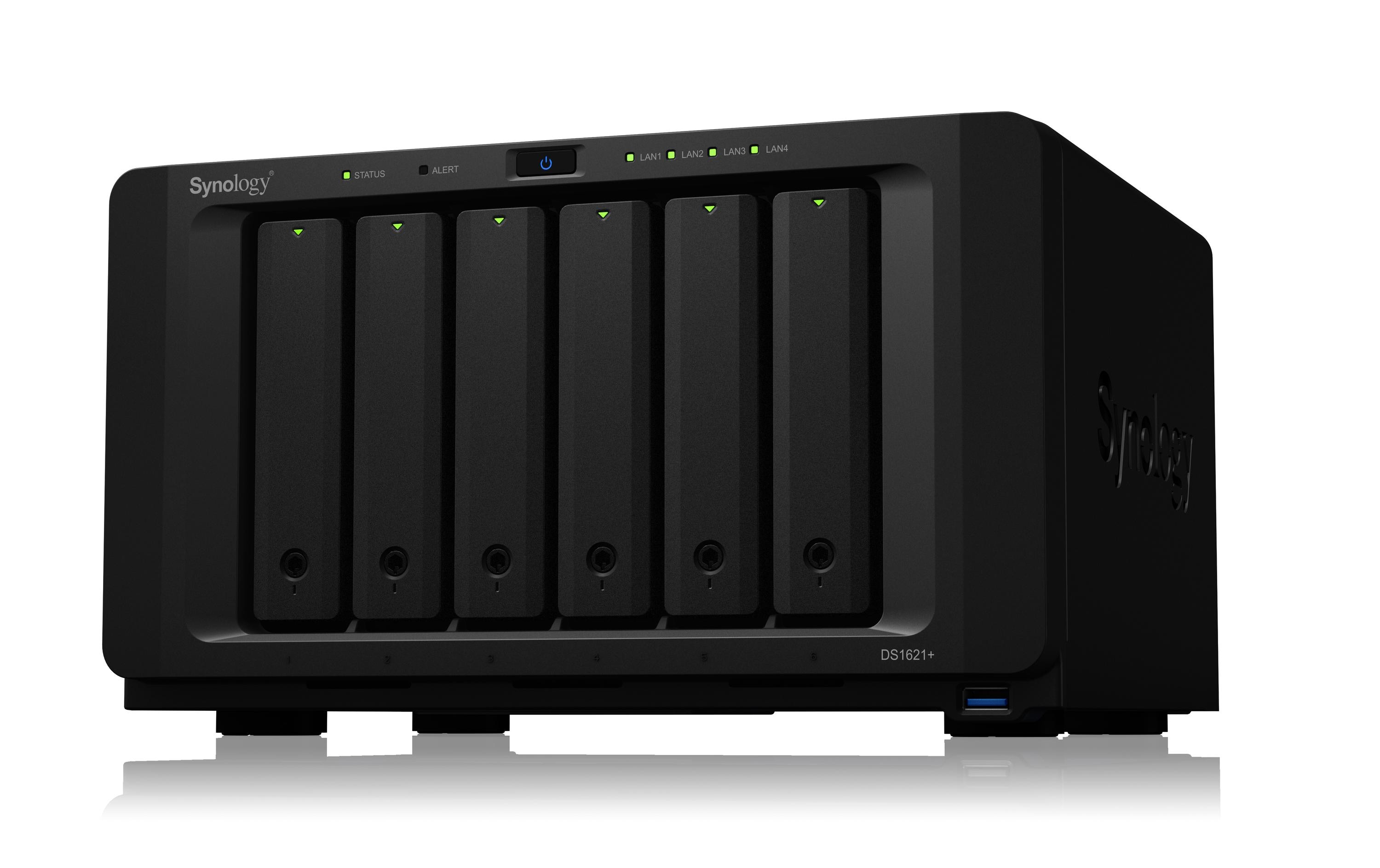 NAS DiskStation DS1621+ 6-bay Synology Enterprise HDD 72 TB<br>Synology DS1621+, 6-bay NAS