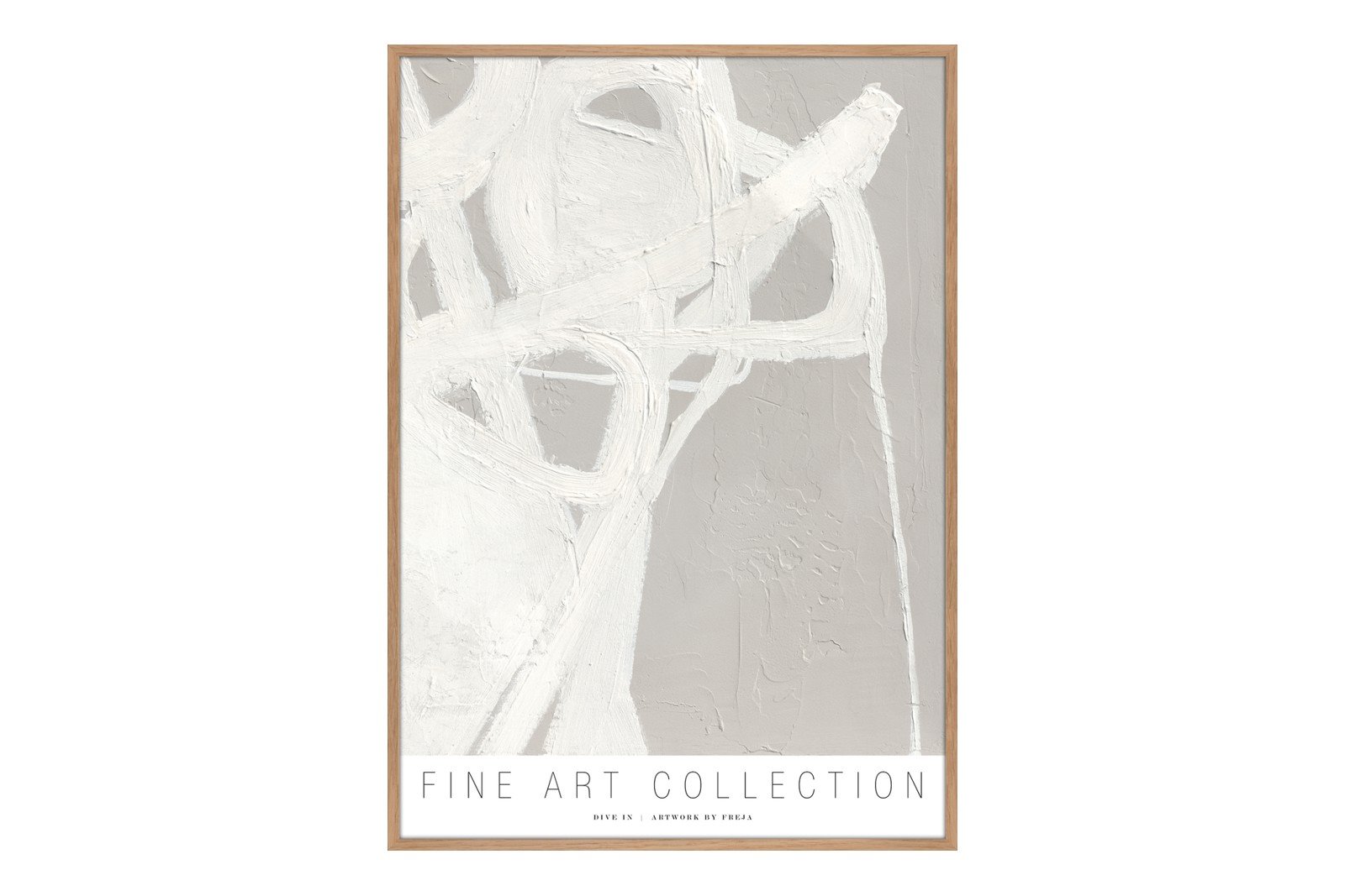 Dive In 70x100 cm Oak Frame