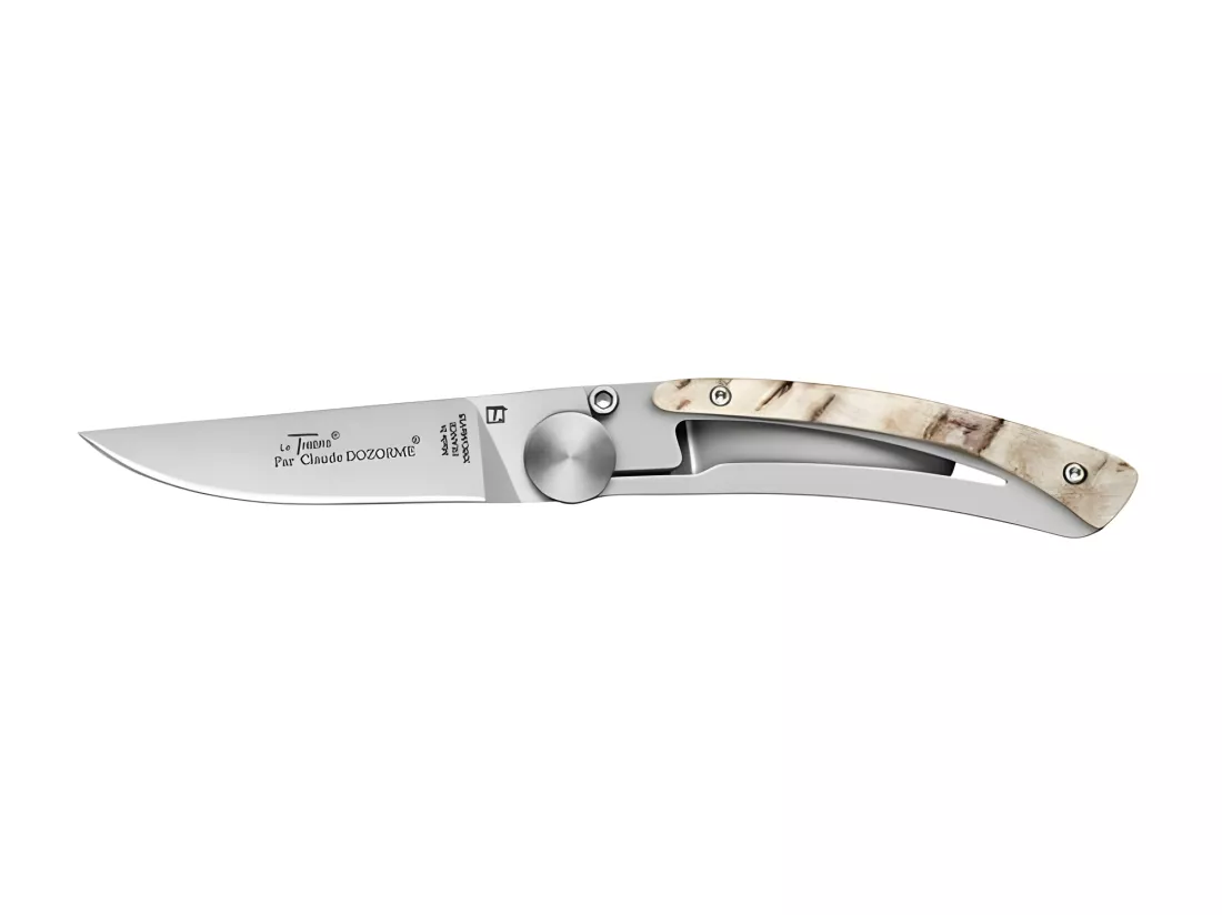 Claude Dozorme Couteau de poche acier carbone 9cm - 1.90.142.37