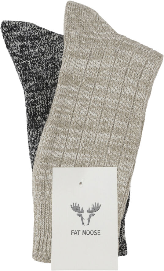 Fat Moose FM Socks 2 pack Combo
