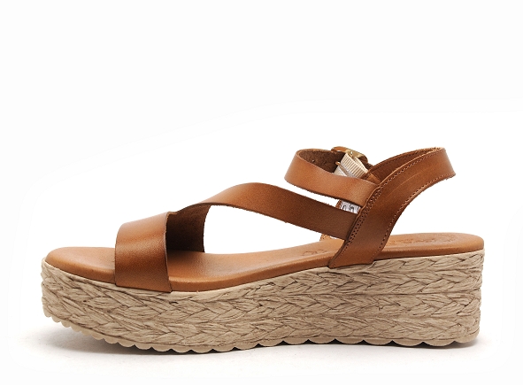 Eva frutos nu pieds talons femme 742 marron