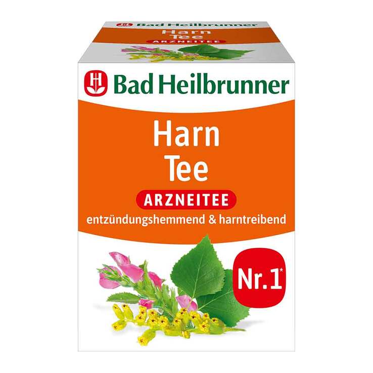 Bad Heilbrunner Tee Harntee Filterbeutel, 8X2.0 g