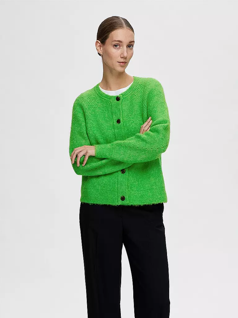 SELECTED FEMME Cardigan SLFLULU  grün