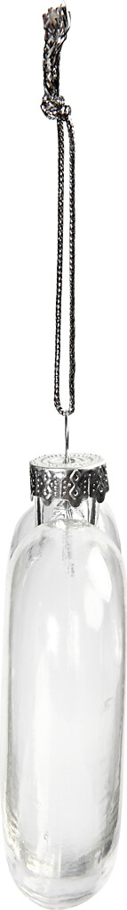 Glashjerte - H 7,8 CM - B 9 CM - Tykkelse 2,1 CM - 6 Stk