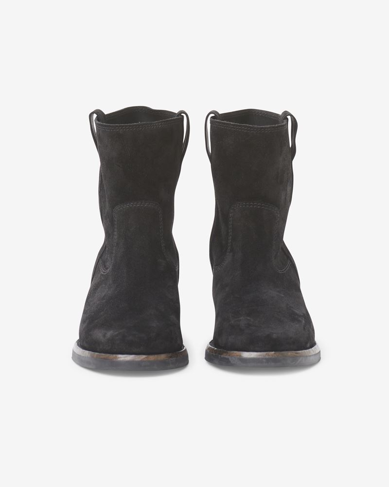 SUSEE BOTTINES EN CUIR VELOURS