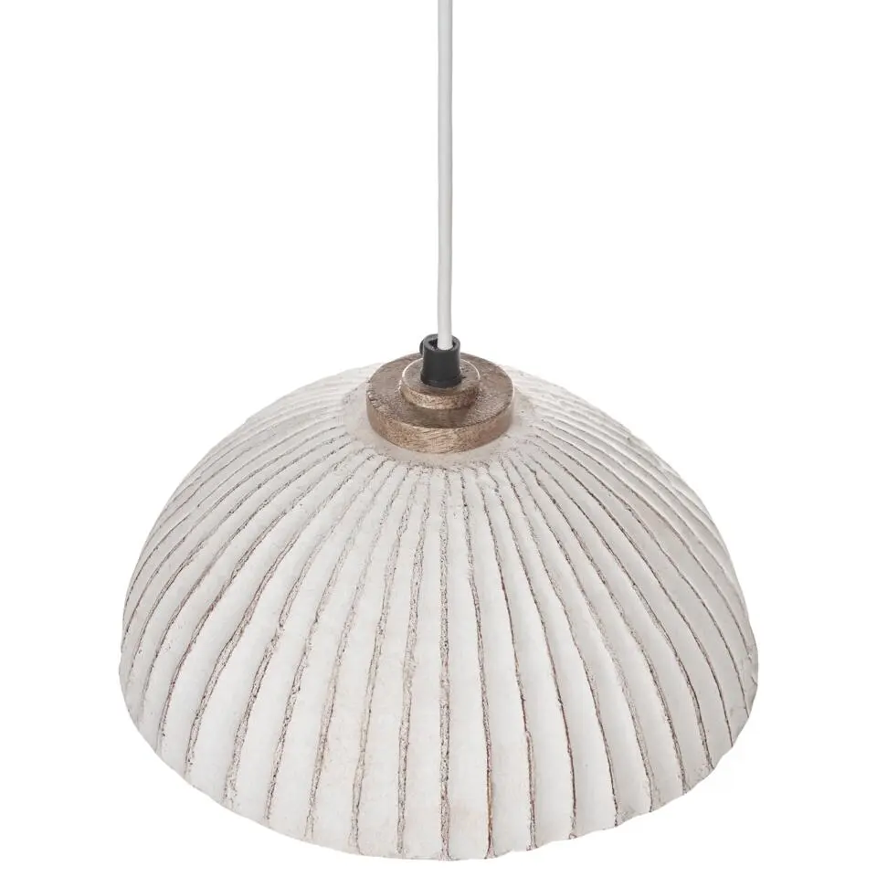 COTTICA - Hanglamp - Gebroken wit - Papier-maché