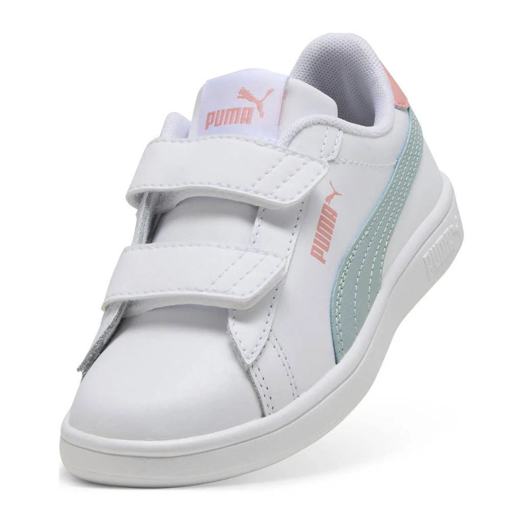 Puma Smash 3.0 L Vsneakers wit/mintgroen/roze