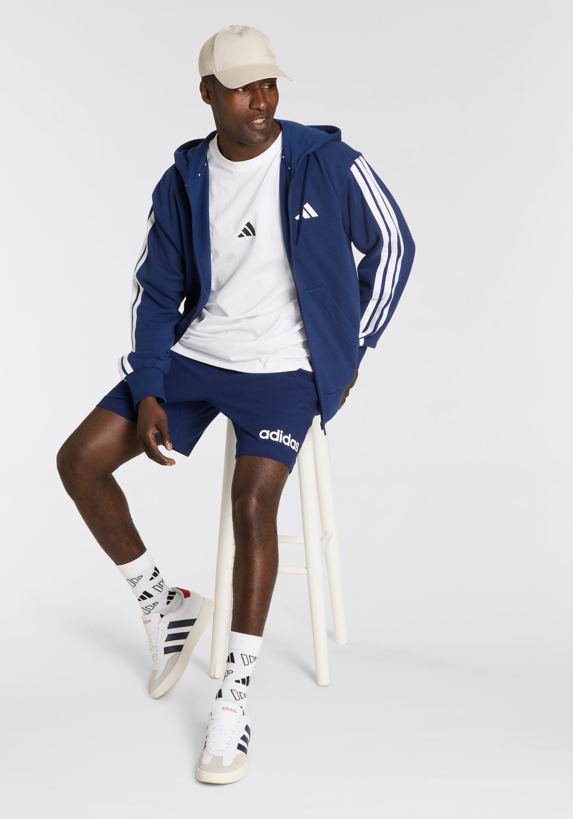 adidas Sportswear Kapuzensweatshirt »M 3S FT FZ HD«