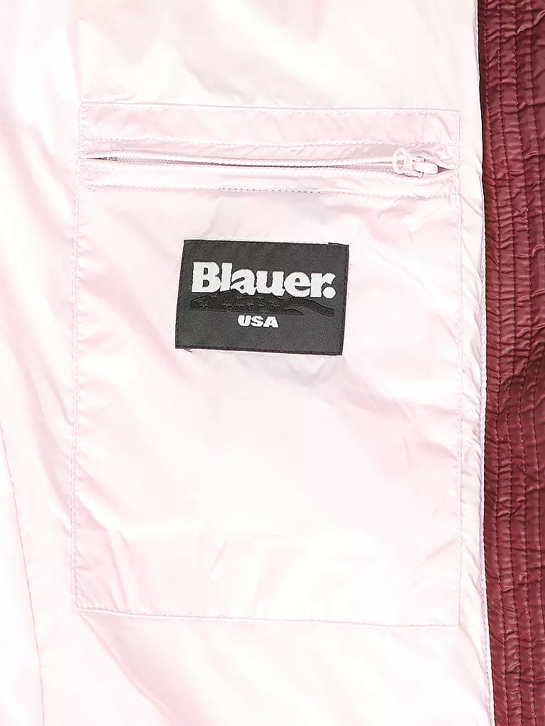 BLAUER Daunenjacke AGNES dunkelrot