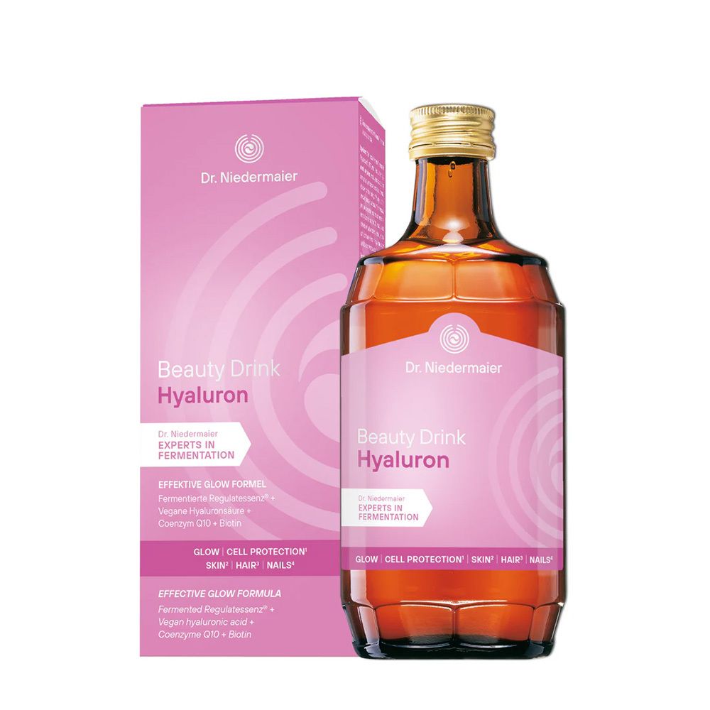 Dr. Niedermaier Beauty Drink<br>350 ml, Glasflasche, flüssig, Hyaluron
