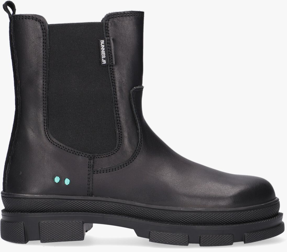 BUNNIESJR zwarte bunniesjr chelsea boots tatum twist