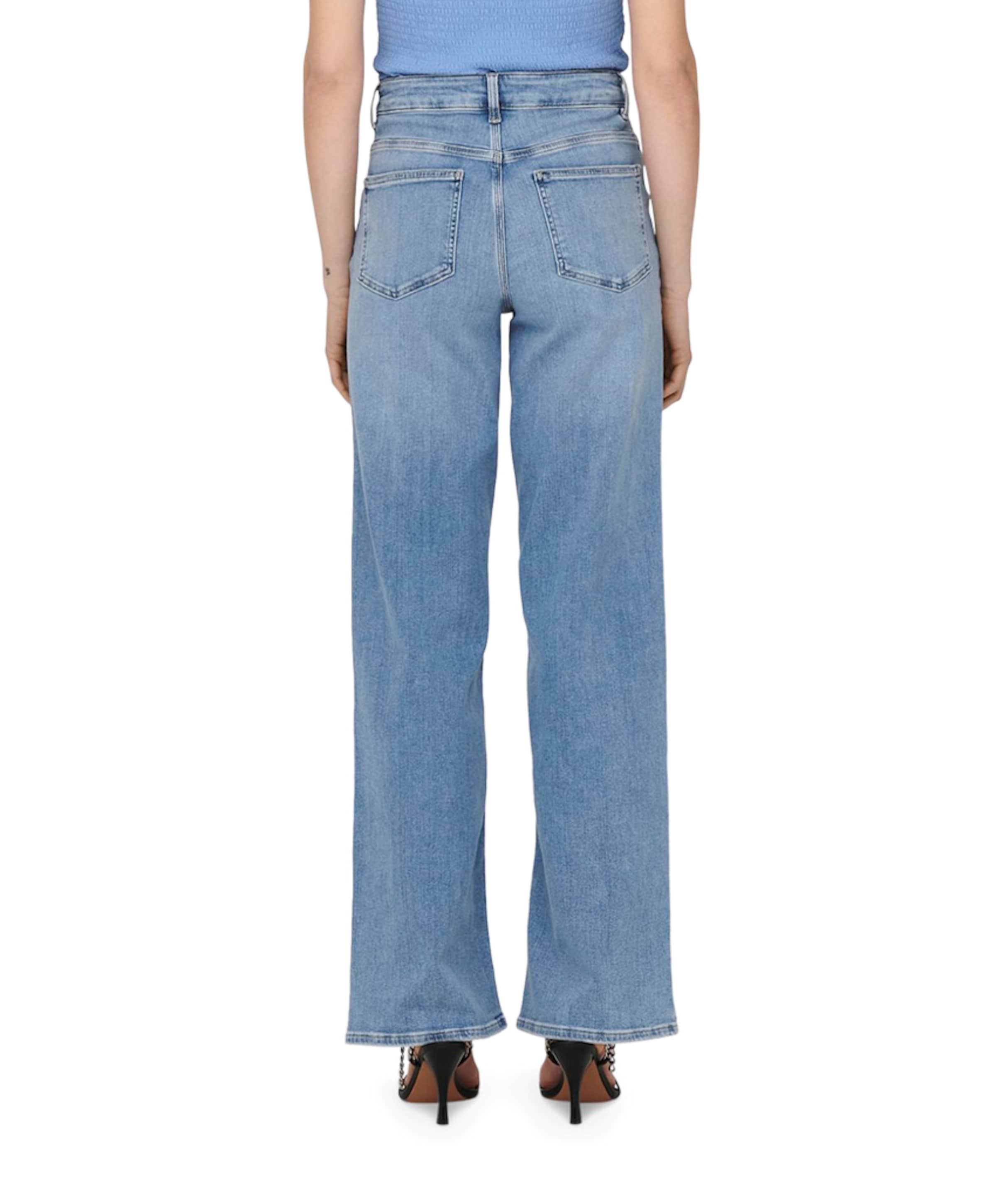Only ONLMADISON BLUSH HW WIDE DNM CRO371 dames jeans blauw