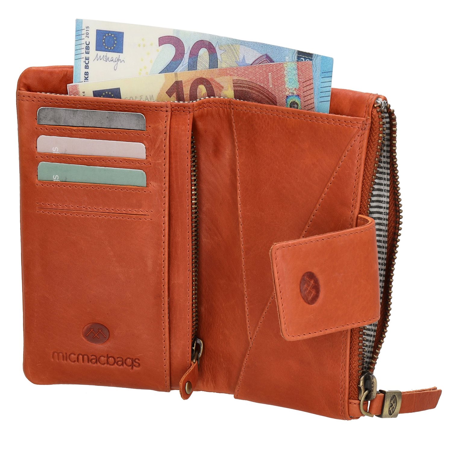 Micmacbags Daydreamer Wallet brique