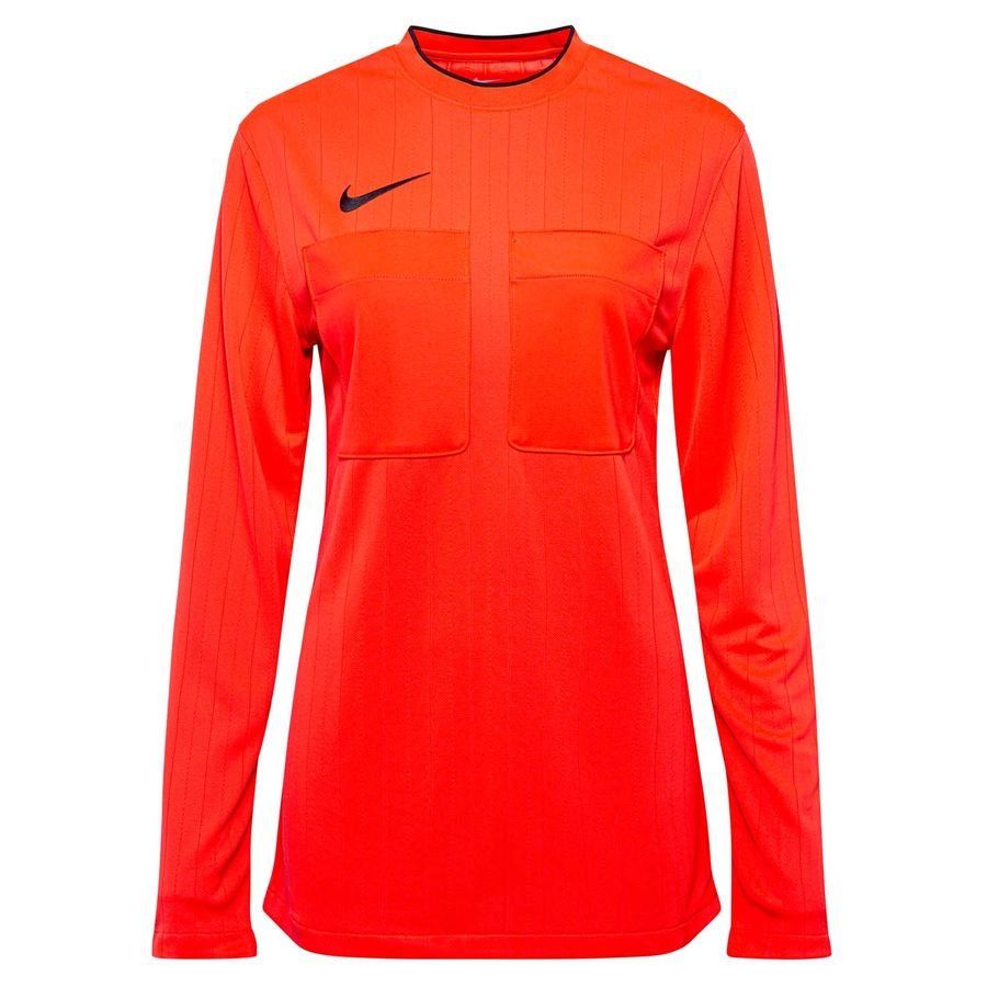 Nike Maillot d'Arbitre II Dri-FIT - Rouge/Noir Manches Longues