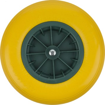Practo Garden Kruiwagenwiel TK002 Geel