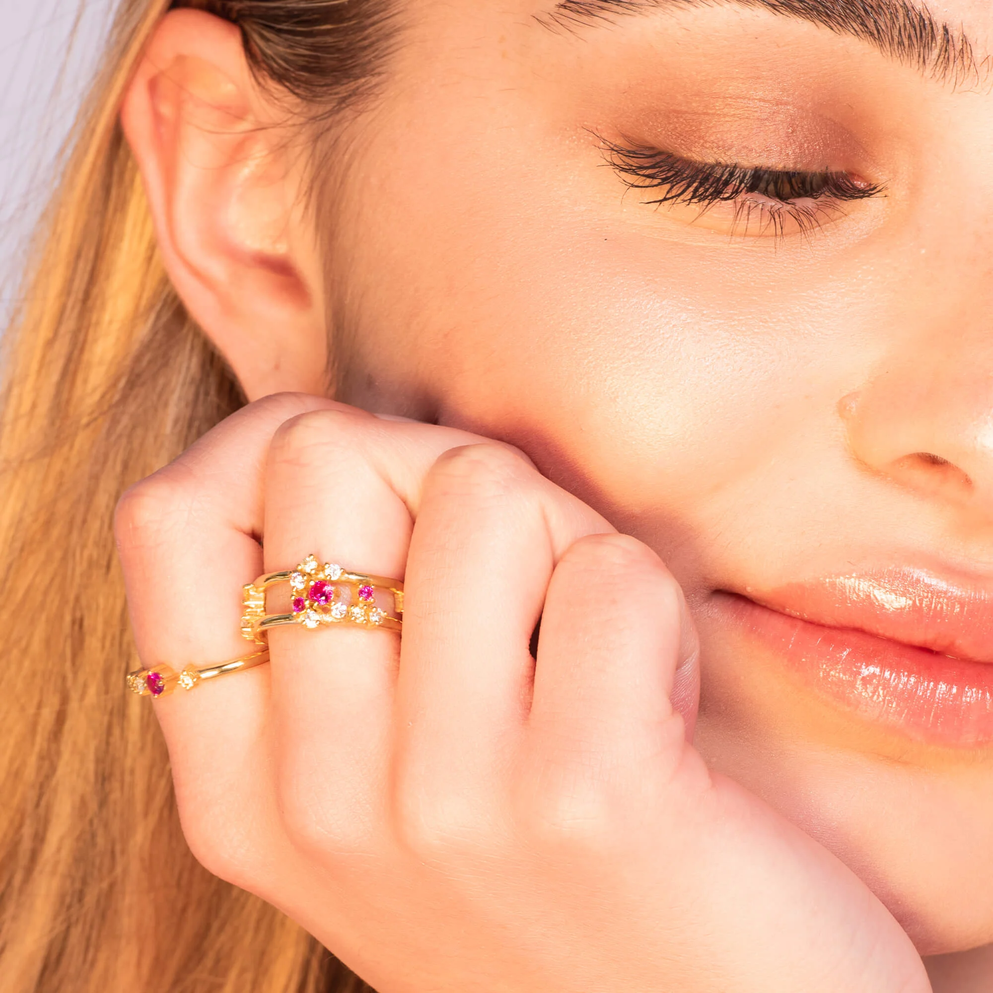 JASMINE - Bague | Rose