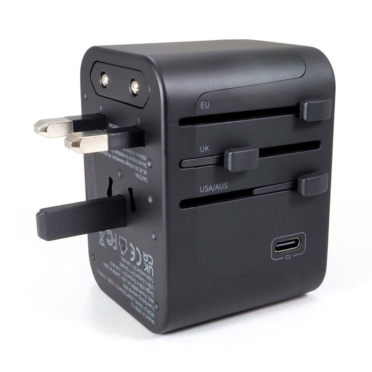 Origin Outdoors Travel Adapter - global oplader