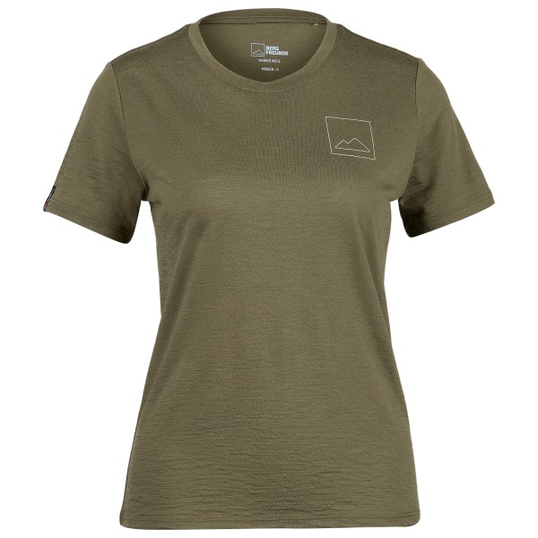 Bergfreunde - Women's Merino155 RömersteinBF. Print Tee - Haut en mérinos
