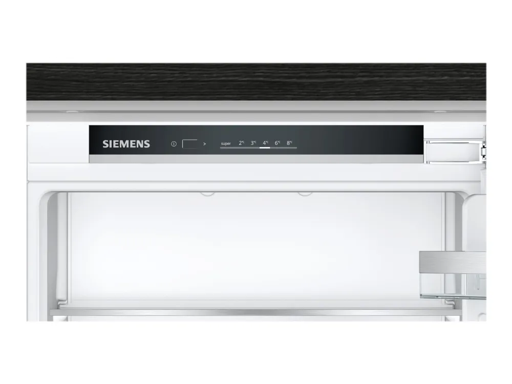 Siemens iQ300 KI87VVFE1 - Køleskab/fryser - bund-fryser - til indbygning - niche - bredde: 56 cm - dybde: 55 cm - højde: 177.5 cm - 270 liter - Klasse E